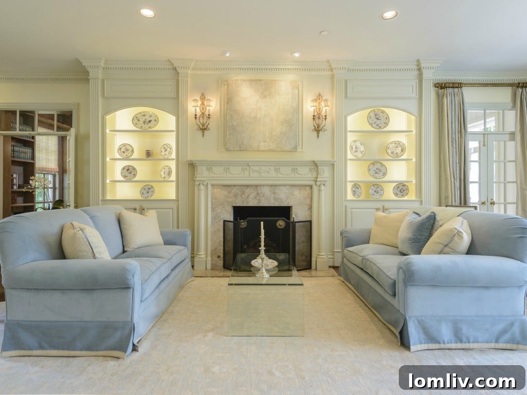 Grand Foyer with Sweeping Staircase