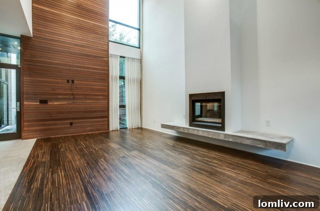 Dining area adjacent to the Bulthaup kitchen