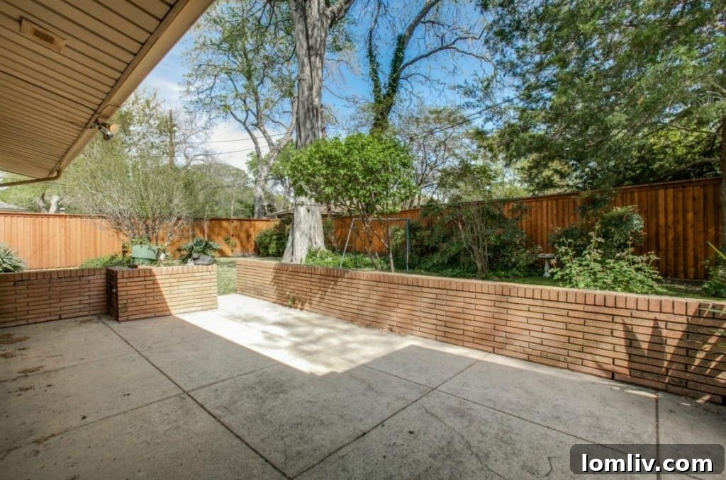 Another view of a guest bedroom in the 1959 residence