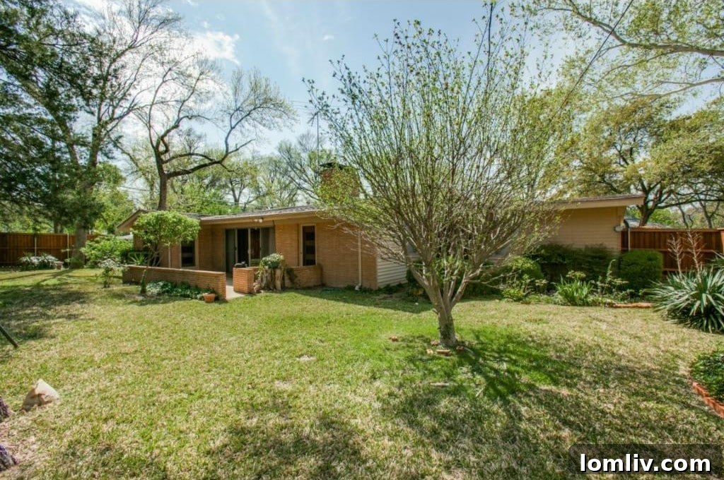 Close-up of the vanity area in the shared bathroom