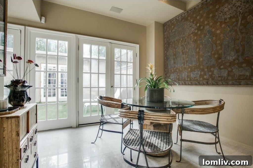 Spacious Kitchen Area with Dining Nook