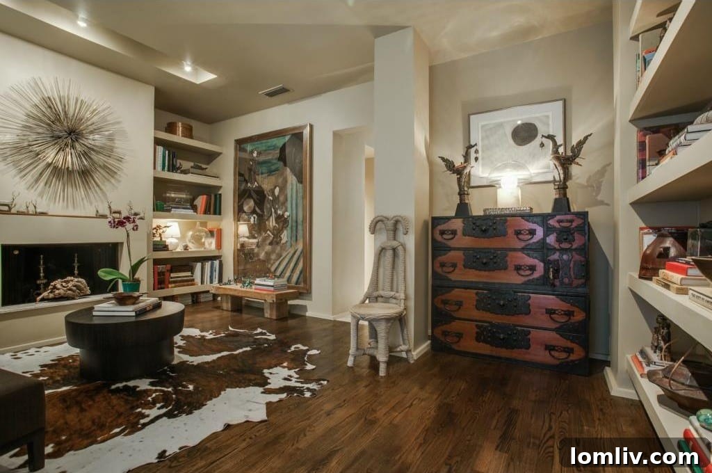 View of Living Room with Hardwood Floors and Natural Light