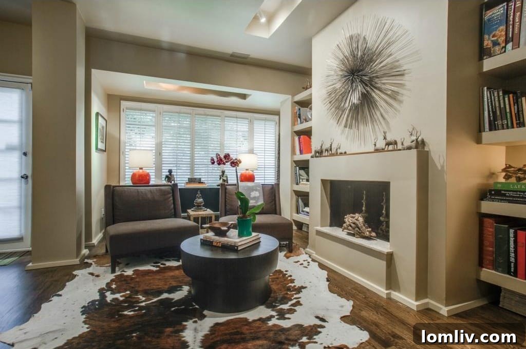 Spacious Living Area with Modern Furnishings