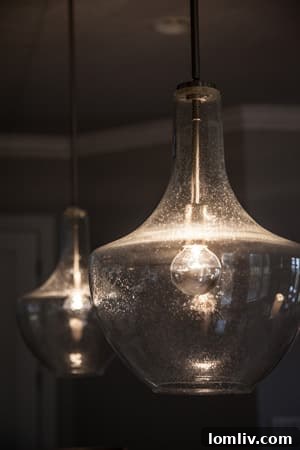 Detailed shot of an elegant interior element, possibly a decorative piece or architectural detail, within the Blythe home.
