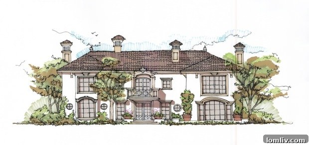 Luxury home rendering at 4218 Arcady in Highland Park, signifying new construction trends