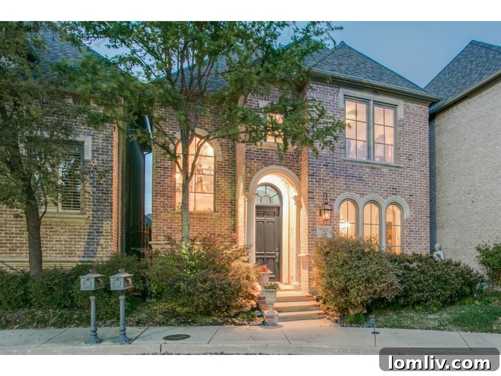 7311 Park Lake Drive Exterior Shot - Luxury Lake Forest Home