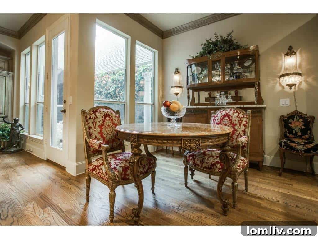 Elegant Master Bedroom Detail