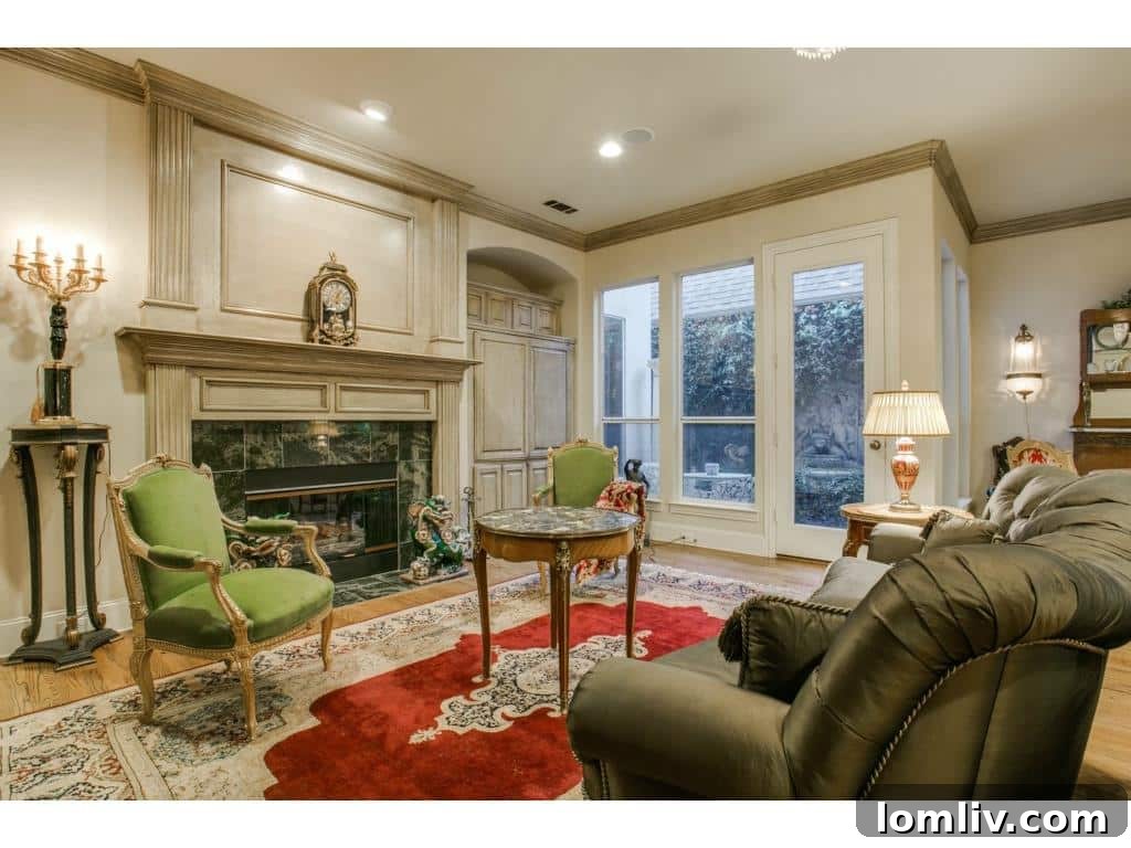 Luxurious Great Room with Baccarat Chandelier