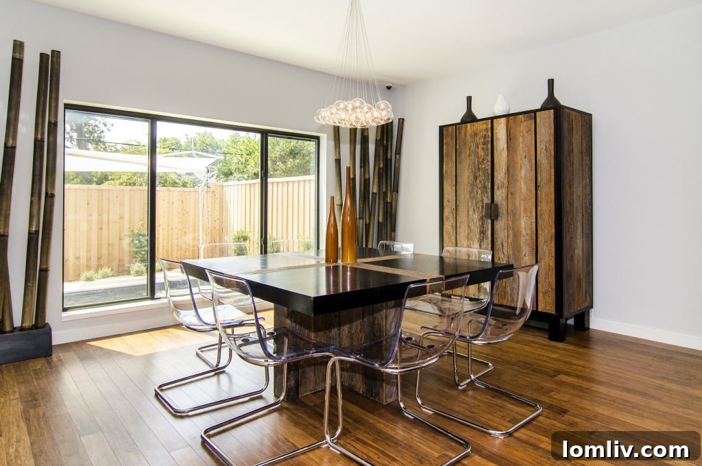Elegant dining area with modern decor at Adrian Drive