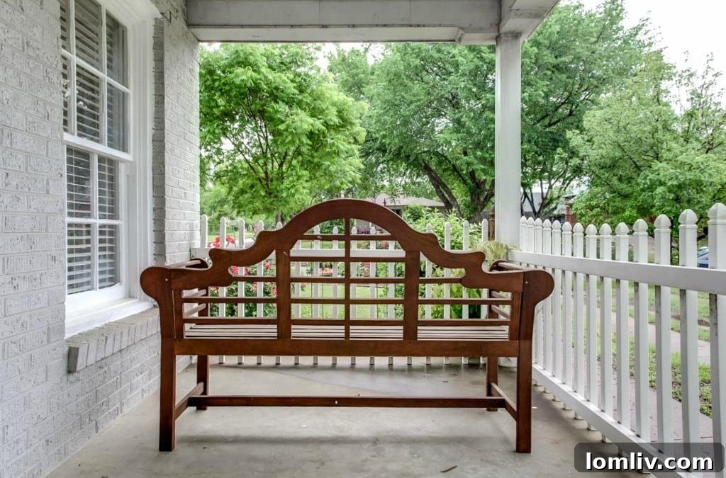 Bedroom with Patio Access - Fort Worth Cottage