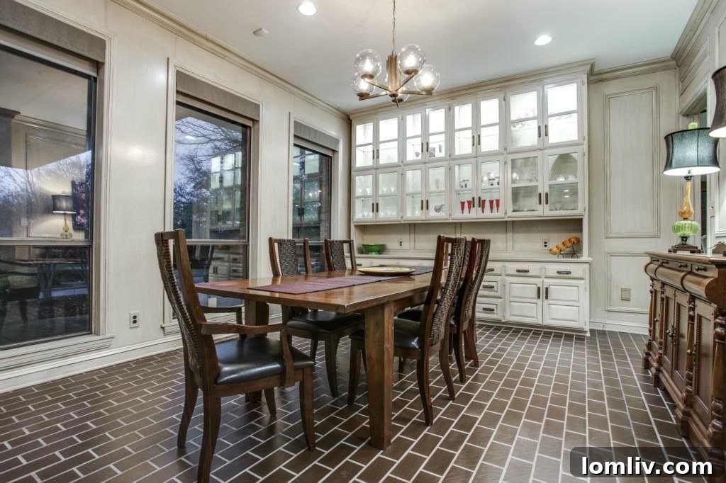 Modern Kitchen with Sub-Zero Refrigerator