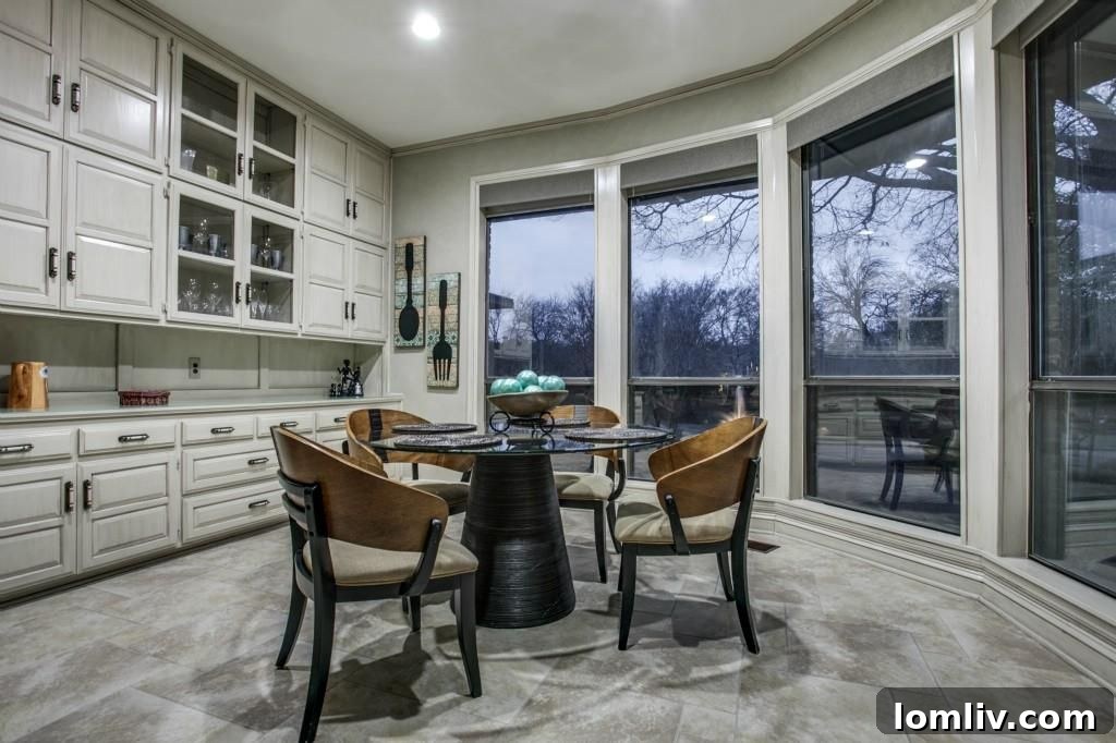 Deep Sink and Modern Faucet in Luxury Kitchen