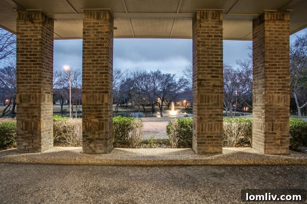 Welcoming Entrance to 11714 Parwen Drive, North Dallas
