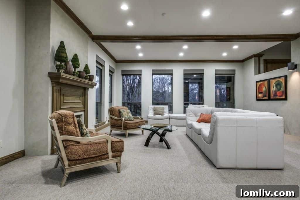 Elegant Formal Dining Room with Built-in Storage