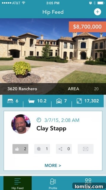 HipPocket user interface