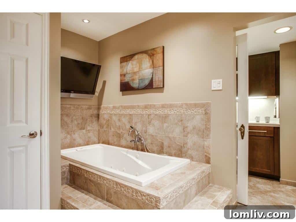 Aerial perspective of the expansive backyard with pool and landscaping