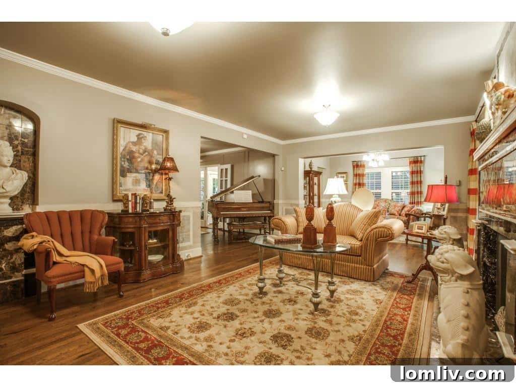 Another perspective of the inviting living space