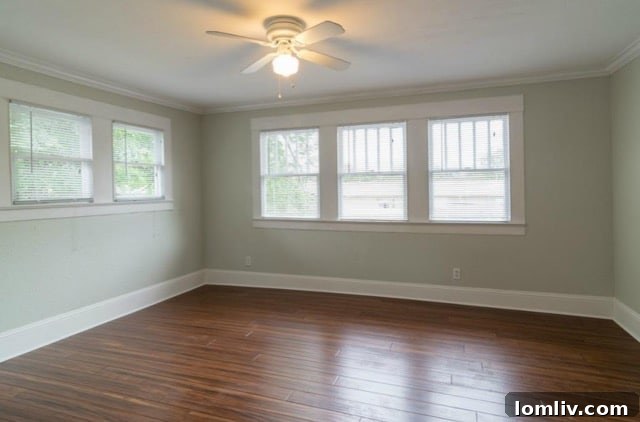Spacious second bedroom
