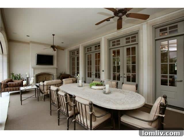 Troy Aikman's Normandy Home Under New Ownership 23 Serene garden area, meticulously landscaped to provide a tranquil outdoor retreat.