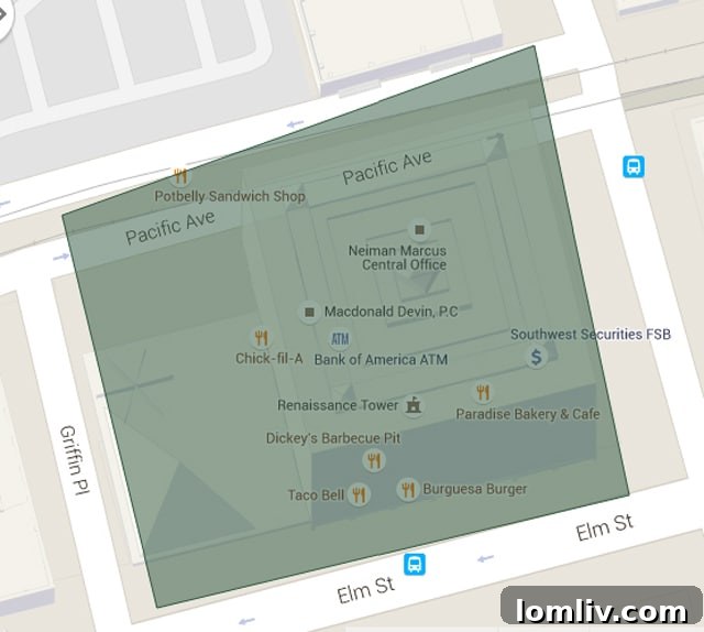 Experian Reveals Texas Most Affluent ZIP Codes 4 75270-Map