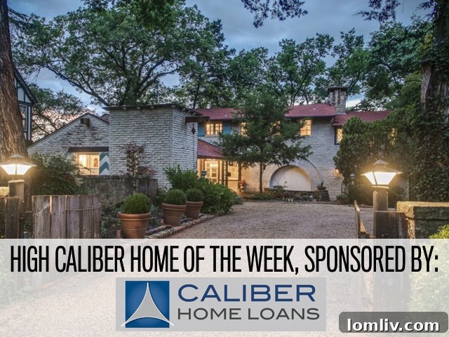 Majestic Charles Dilbeck Home at 1125 Canterbury Drive, Kessler Park