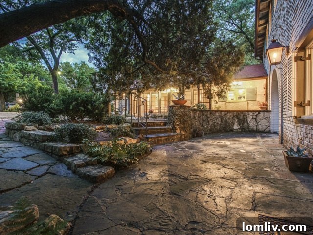 Expansive Patio for Outdoor Entertaining at Dilbeck Home