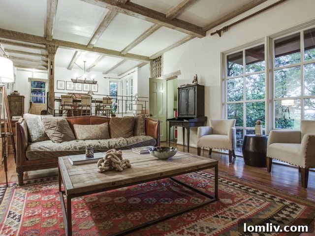 Inviting Living Room with Classic Furnishings, 1125 Canterbury Drive