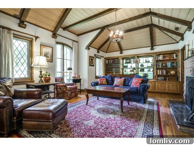 6426 Meadow Wood-Paneled Study