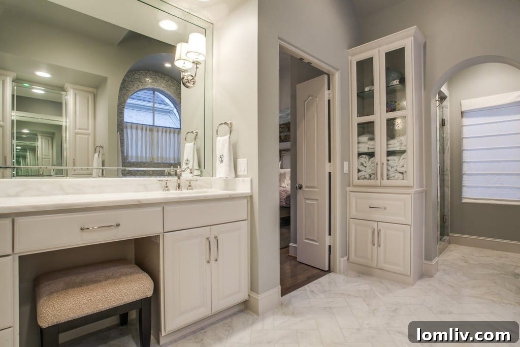 Shawn Horcoff Puts House on Market One Week After Stars Release Him 20 3704-Wentwood-master-bath-21-1024x683 - Dual Vanities in Master Bath