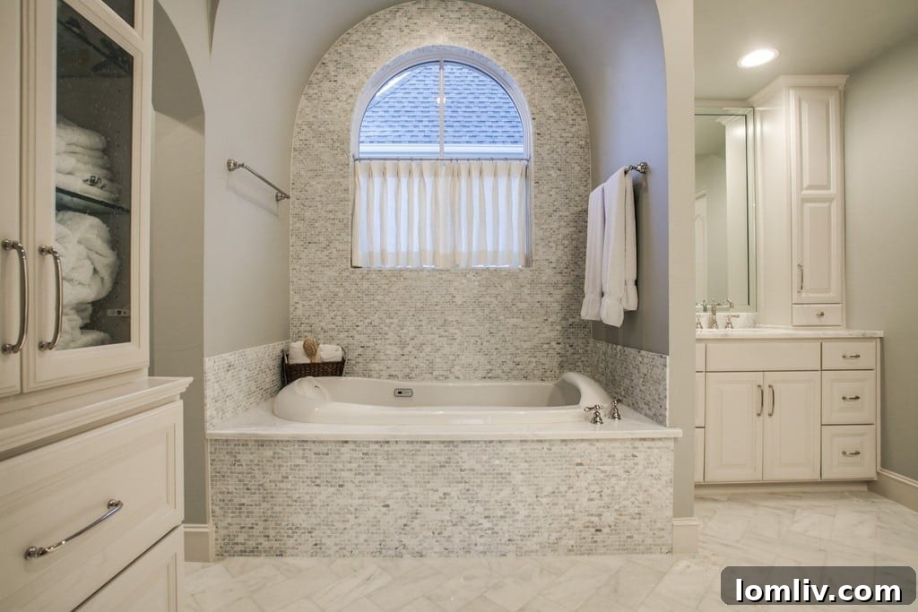 Shawn Horcoff Puts House on Market One Week After Stars Release Him 21 3702-Wentwood-master-tub1-1024x683 - Elegant Master Bathtub Area
