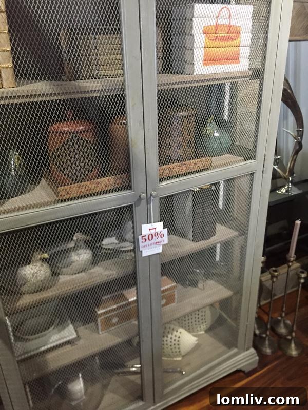 Exquisite French-Style Cabinet on Sale at Bernadette Schaeffler Collection - 50% Off