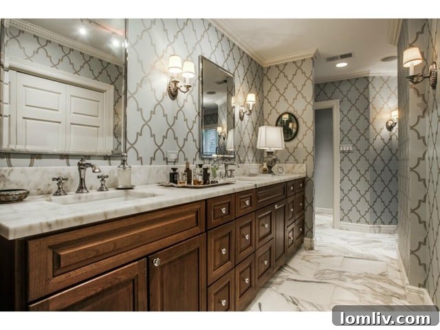 Spa-like Master Bathroom with Carrara Marble