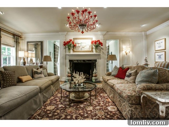 Rawlins Conservation District: Cherish Our Historic Homes This Independence Day 3 Elegant Formal Living Area at 4434 Rawlins