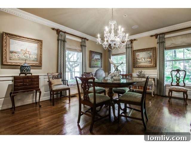 Elegant Dining Room 4434 Rawlins Street