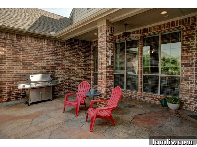 Expansive Covered Patio for Outdoor Living