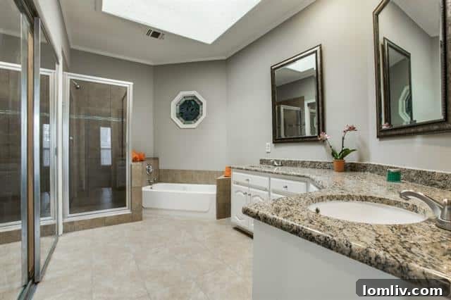 3307 N Spring Dr Richardson TX - Master Bathroom Shower and Tub