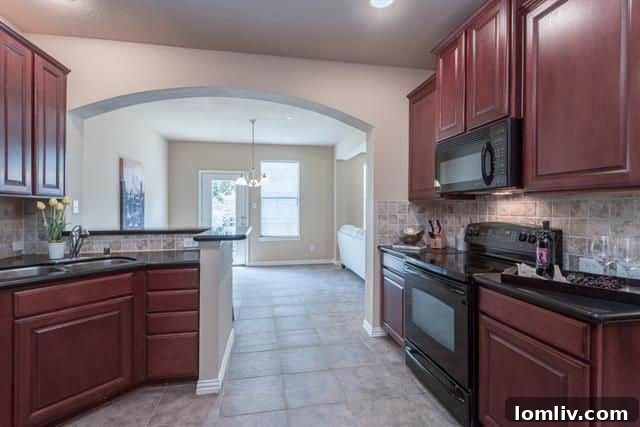 1927 Monterrey Street Townhome Kitchen Overview