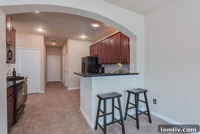 Modern Allen Townhome A+ Schools Walk to Premier Shopping 15 1927 Monterrey Street Townhome Kitchen Appliances