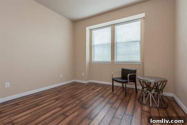 Modern Allen Townhome A+ Schools Walk to Premier Shopping 24 1927 Monterrey Street Townhome Master Bathroom Storage