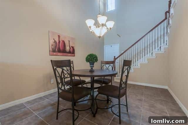1927 Monterrey Street Townhome Breakfast Room