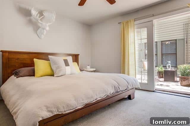 Spacious Master Bedroom Interior