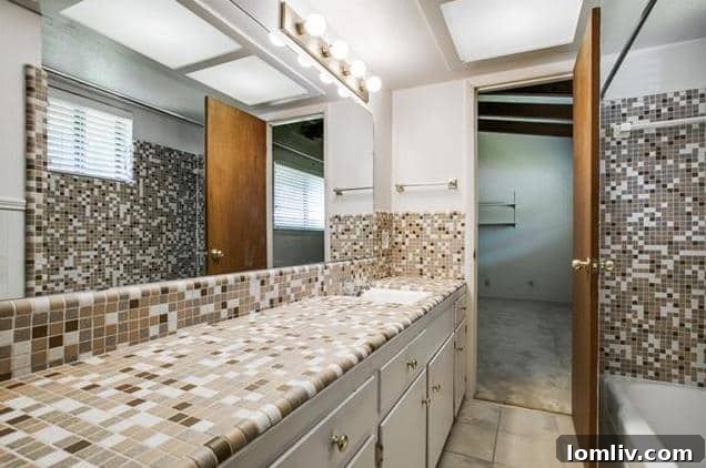 Another view of a bedroom, highlighting the natural light and design potential
