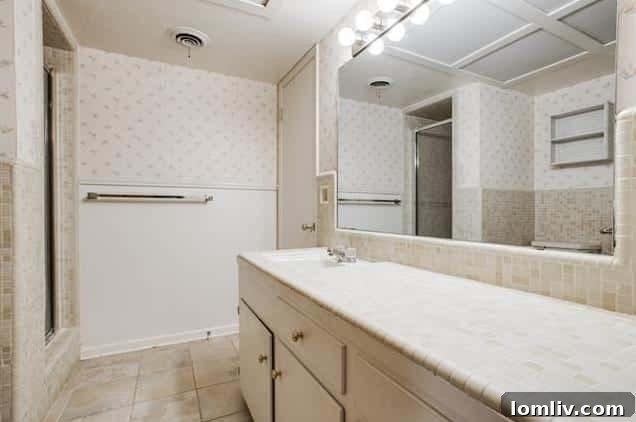 Exterior shot of the home's side, showing windows and architectural lines