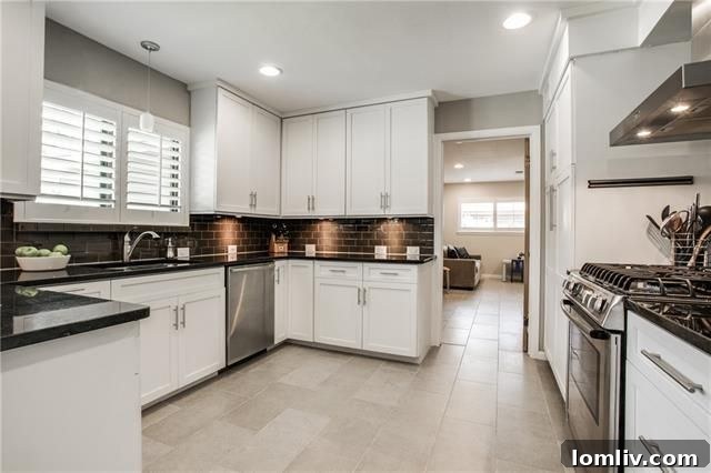 Modern kitchen with Bosch appliances