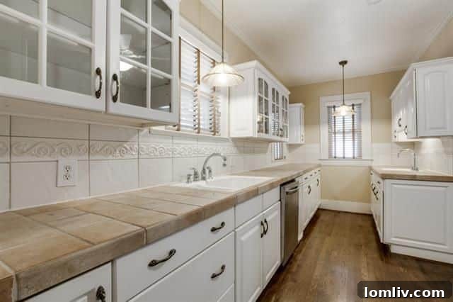 Interior view showcasing the living and dining rooms