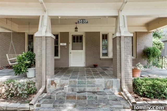 Interior view of the living room at 5739 Morningside Avenue