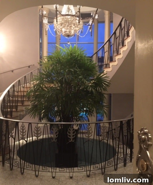 Jane McGarry in Imperial House foyer