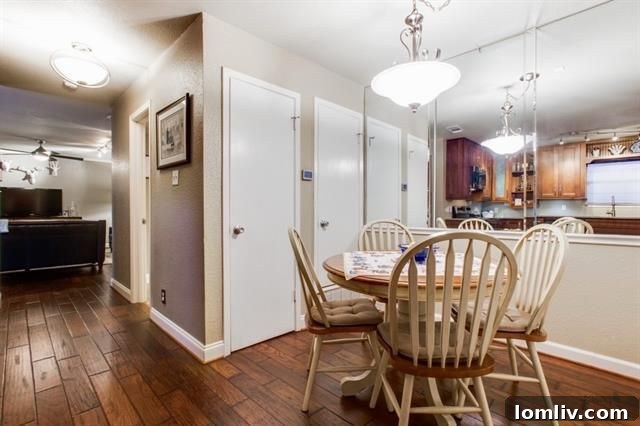 Modern kitchen with ample counter space and stainless steel appliances