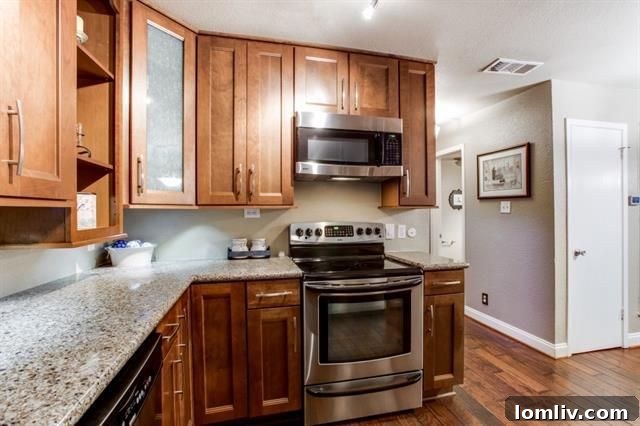 Elegant staircase leading to the upper level bedrooms