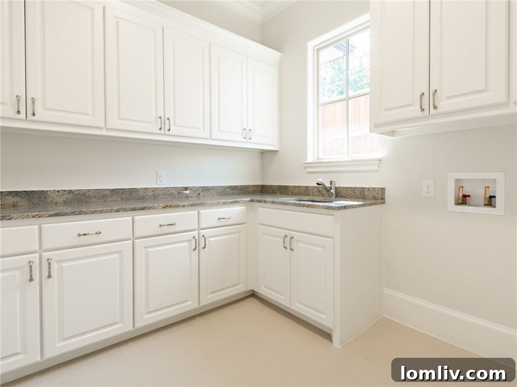 Spacious Laundry Room